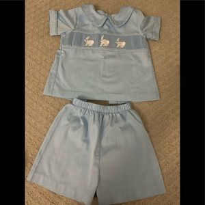 Stitchy Fish Easter Outfit